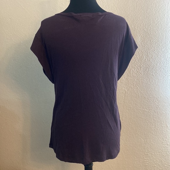 womens tee with fringe - Picture 3 of 4